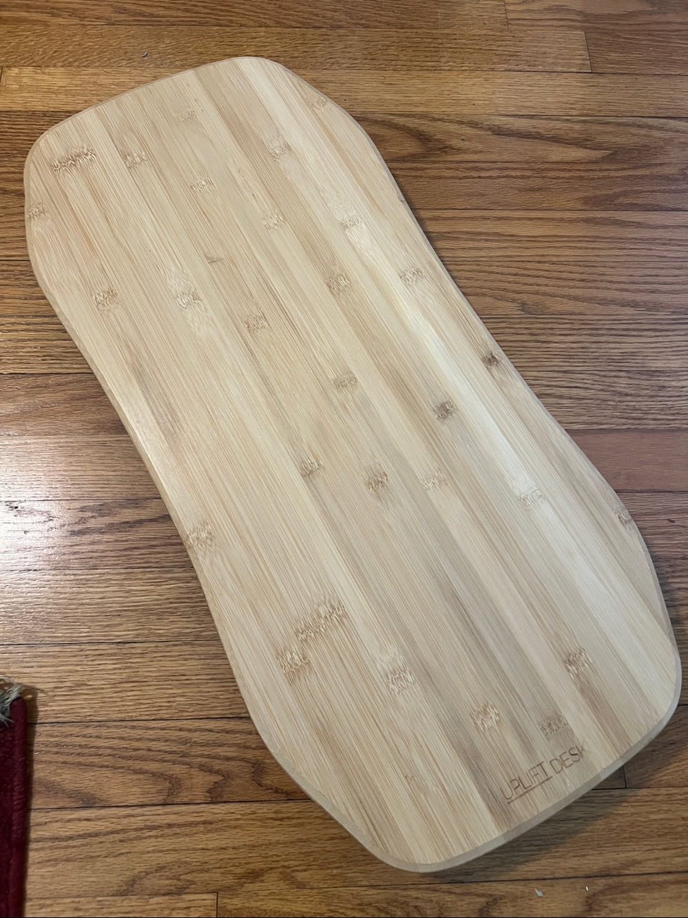 UPLIFT Rocker-X Bamboo Balance Board - Natural Wood